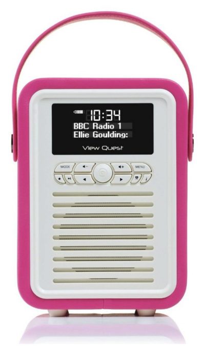 VQ - Retro Mini DAB Radio - Pink